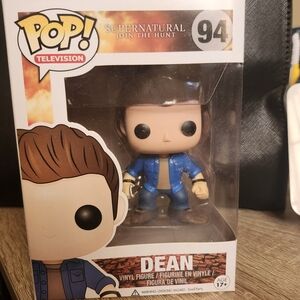 Funko Pop Dean in Blue and Black Outfit